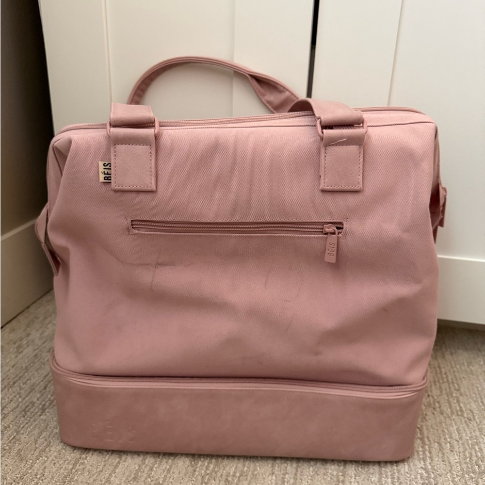 BEIS Mini Weekender Bag in Atlas Pink